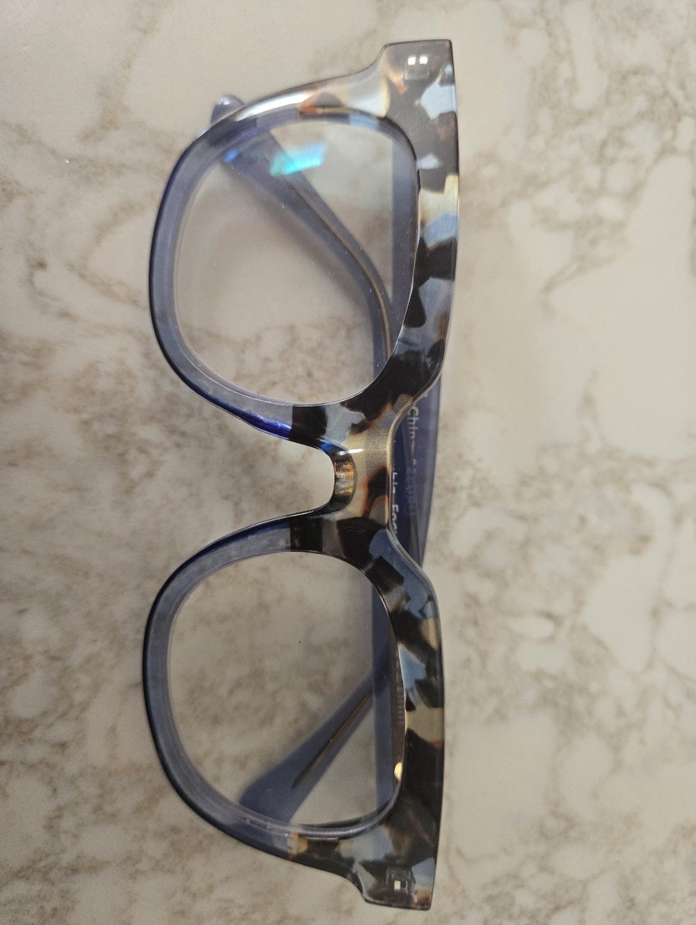Peepers Showbiz Readers Blue Quartz Blue Soft Square 1.50